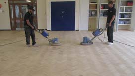 Professional commercial floor sanding